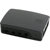 Raspberry Pi SC0230 SBC-behuizing Geschikt voor model: 4 B Zwart