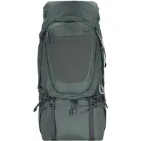 Jack Wolfskin Sportrugzak 'Denali' grijs / donkergroen