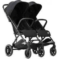 Deryan Rolo X2 XL Duo Buggy - 2 persoons - Compact & Licht - Zwart