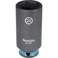 Makita E-16396 Impact Black Krachtdop 3/8 | 22 x 82 mm