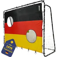 Best Sporting Doelmuur "Duitsland" met 2 schietgaten 193 x 150 cm