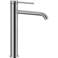 REA Wastafelkraan Clif Brush Steel High