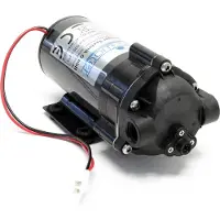 Wiltec drukverhogingspomp 500 GPD (1900 liter), boosterpomp 100 W voor omgekeerde osmose installatie, verhoogt de waterdruk van 2 bar naar 5 bar