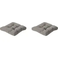 Madison florance zitkussen rib liver ca. 73x73 cm set van 2