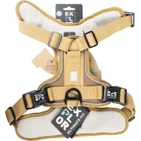 Laroy duvoplus Ultimate Fit harnas No-Pull Classic voor honden L-48-58cm-58-81cm honey gold