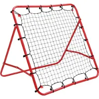Syfax Voetbal kickback rebounder verstelbaar 100x100 cm