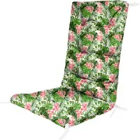 Ferocity - Tuinstoelkussens - Comfortabel, duurzaam - Voor meubels van pallets - 130 x 50 x 5cm - Polyester - Palm Bright