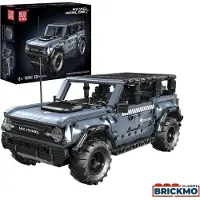 Mould King Mouldking 15085 - Ford Bronco - Bouwset - Pull Back Functie - 828 onderdelen - Past op bekende merken