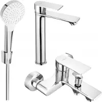 Mexen Royo R05 badset, chroom - 72213R05-00