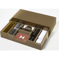 Sunnylife - Games Lucite Luxe Poker Sepia Citrus - Acrylaat Kunststof - Bruin