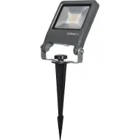 Osram 4099854585852 ENDURA Garden Flood Spike 20W 3000K LED-tuinspot LED-module LED vast ingebouwd 20 W Donkergrijs