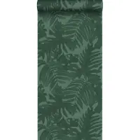 ESTAhome behang tropische bladeren emerald groen - 53 cm x 10.05 m - 138991