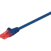 Goobay Netwerkkabel | Cat6 U/UTP | 3 meter (Blauw)