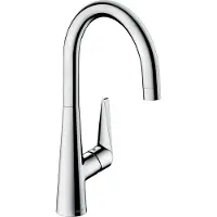 Hansgrohe Talis S spoelbakmengkraan, zwenkbare uitloop, chroom, voor lage druk, 1 stuk.