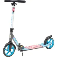 Star-Scooter Alu City vouwbaar 205mm XXL staplank, grijs / blauw unisex