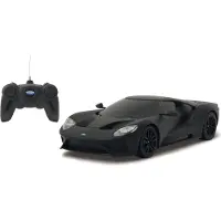 Jamara Ford GT, schaal 1:24, mat zwart, 27MHz