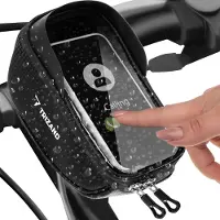 ISO Fietsstuurtas met Telefoonhoesje - Ideaal voor Navigatie en Opslag