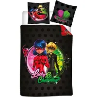 Disney Miraculous ladybug kinderdekbedovertrek Ladybug & Black - polykatoen
