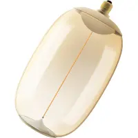 Osram LED Big Elipse Ovaal E27 12W 818 Gloeilamp amber dimbaar Oval 12W,, crème / amber, Kunststof, E27 LED-lamp