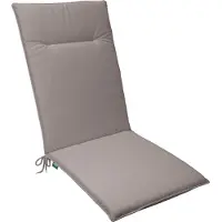 Dehner Tuinstoelkussens hoge rug 50x120 cm Dehner grey