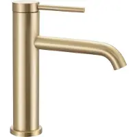 REA Wastafelkraan Clif Gold Brush Low
