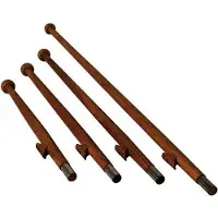 Talamex Teak Flag Pole Goud 60 cm