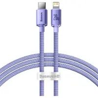 Baseus Crystal Shine Series Fast Charging Data Cable Type-C to iP 20W 1.2m Purple