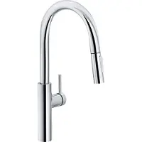 Franke Pescara J Eenhendel Mengkraan met Uittrekbare Uitloop en Spray Stand 115.0538.940