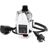 Wiltec drukschakelaar met kabel EPC-4, 230V, 1-fase, tot 10 bar, druksensor met droogloopbeveiliging voor huiswaterinstallaties en pompen, betrouwbare pompbesturing