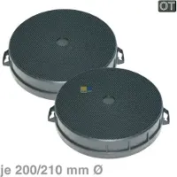 Bosch 2x Bosch Koolstoffilter 353121 / DHZ5146 (2St.)