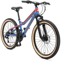 Bikestar MTB kinderfiets 24 inch blauw unisex