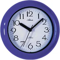 Atlanta - 454-5 - wandklok - Quartz - Analoog