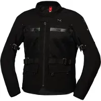 IXS Venture-Bigair 1.0 Textieljack Zwart L, Mannen