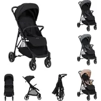 Kikkaboo Alexa Stroller Zwart