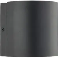LINDBY Buitenverlichting , Gladis, Zwart, Metaal, Modern