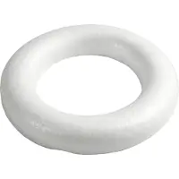 Creativ Company , CC, ring van halver harde polystyreen, 30 cm