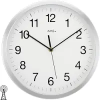 AMS Zendergestuurde wandklok F5525