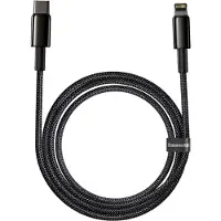 Baseus - PD 20W USB-C naar Lightning kabel - 200cm - Zwart