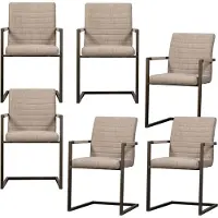 Woood eetkamerstoel (set van 6) Bas