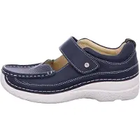 Wolky 00621471 Roll Combi Bandschoenen | Maat 40 Dames Blauw