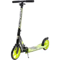 Star Scooter Alu City vouwbaar 205mm XXL staplank, zwart / groen unisex