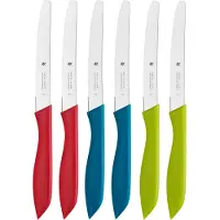WMF VESPERMESSERSET 6TLG. Bunt Messenset