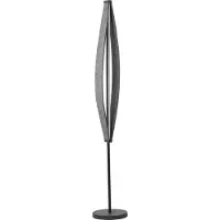 Osram LED-vloerlamp Decor Flat Felt, alu / grijs / zink, Woon-/ Eetkamer, Aluminium, Modern, LED vloerlamp