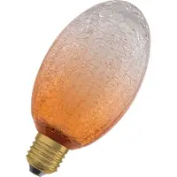 Osram DECOR LED-LAMP IN GEBROKEN GLAS in platte vorm, LED-lamp, mat, 3,5 W, 300 lm, 2700 K, CRI 80