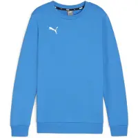 Puma teamGOAL Casuals Crew Neck Sweat Jr Jongens sporttrui - Ignite Blue-White