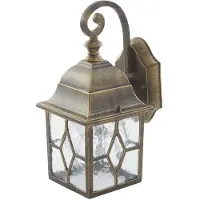 LINDBY Purnima wandlamp in lantaarn-look