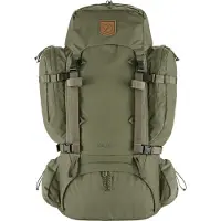 Fjällräven Sportrugzak 'Kajka 75' bruin / groen