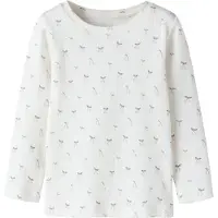 Name it Shirt 'NMFFicherry' olijfgroen / rosé / wit