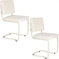 Zuiver eetkamerstoel (set van 2) Ridge Kink Soft