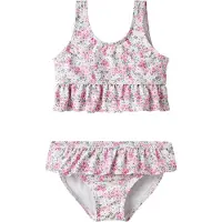 Name it Bikini 'NMFZOLEA' groen / pink / rosa / offwhite